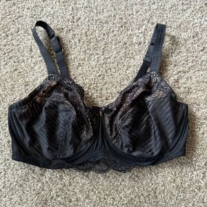 Elegant Black Lace Bra